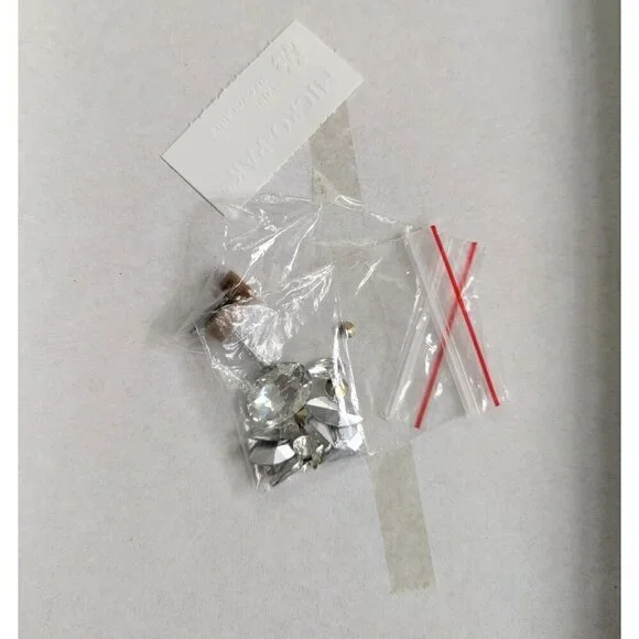 Badgely Mischka Sainte Crystal Embellished Formal Wedding Shoes Size 9 With Box - Picture 10 of 11